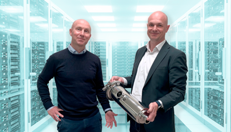 Marc Techen, FlowCon IVC and Nickolei Kroman, FlowCon International