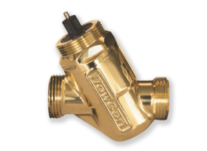 Dynamic self-balancing modulating control valve, total authority, pressure independent, HVAC