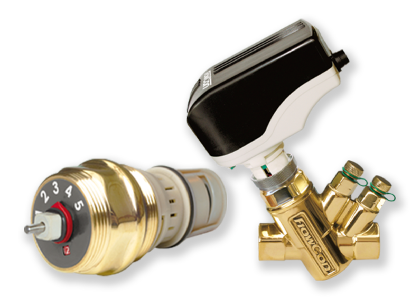 FlowCon GreEQ DN15-25, pressure independent control valve, HVAC