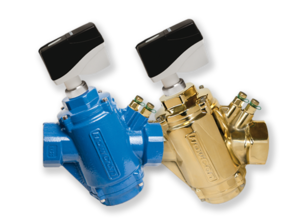 FlowCon Green.3 in forged brass or ductile iron with FH Actuator, PICV, HVAC