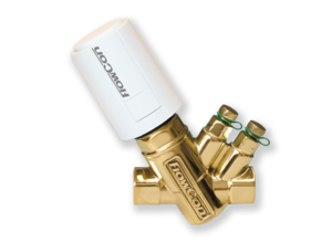 FlowCon Green in FlowCon AB Valve with FT Actuator, Pressure Independent Control Valve