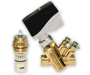 FlowCon Green.0/1 with FN Actuator FlowCon Green.0/1 DN15-25 with FN electrical actuator - FlowCon Pressure Independent Control Valve - HVAC