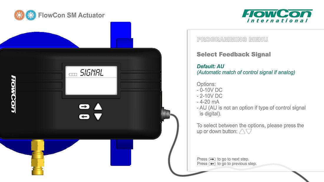 See how to program the FlowCon SM Actuator - HVAC